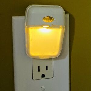 LED Night Light Plug-in - White and Yellow